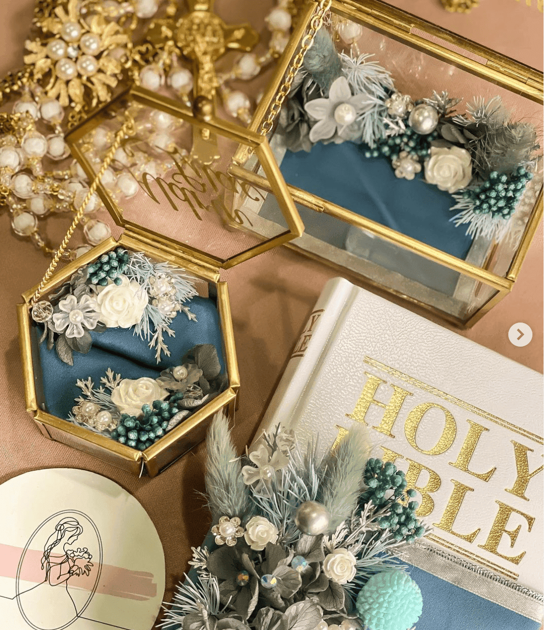 Floral Blue